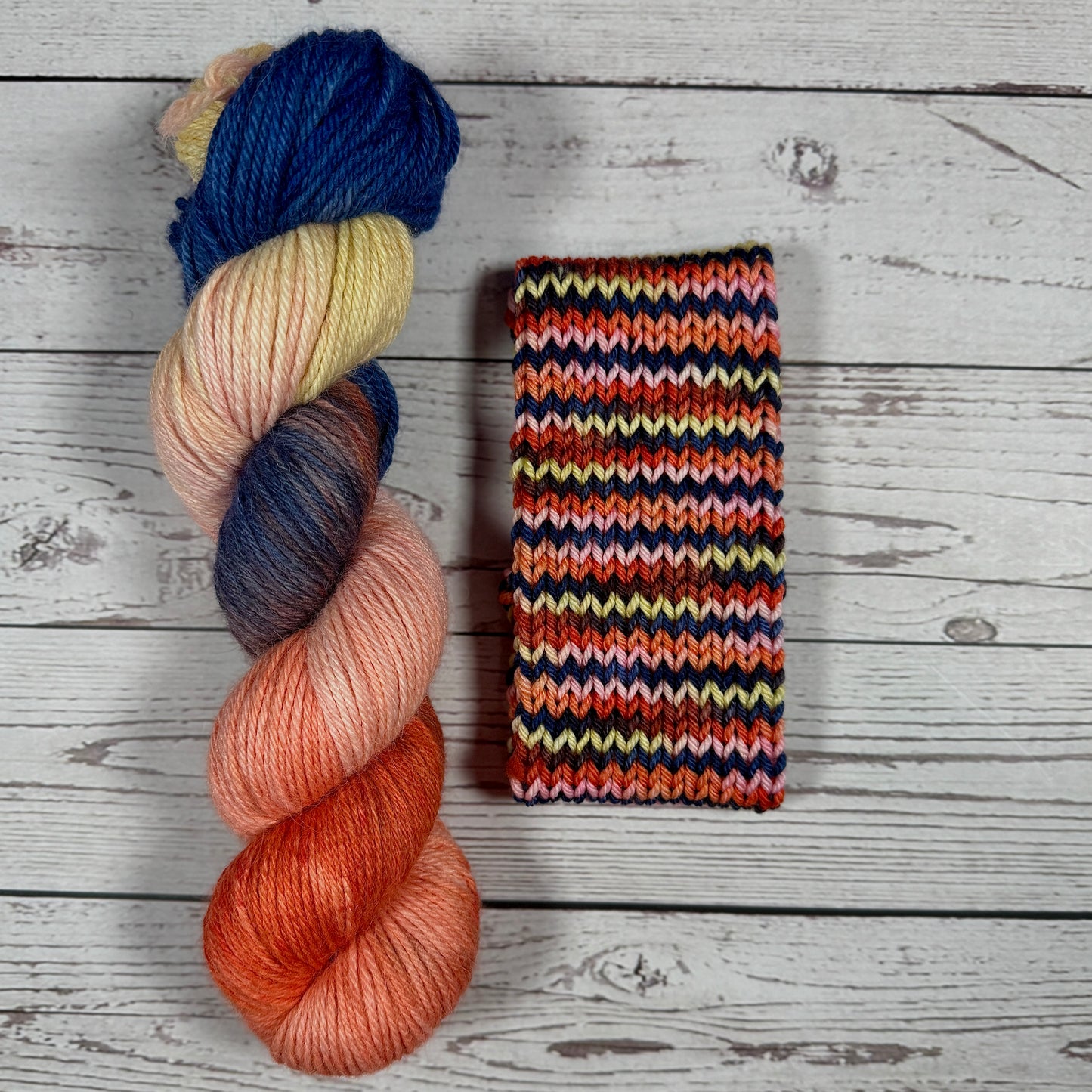 Sunrise Over NIcodranas Fiber/Dyed to order