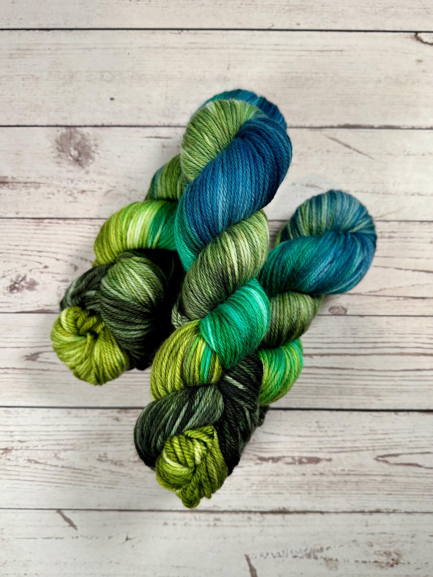 Druid Greens/Dyed to order