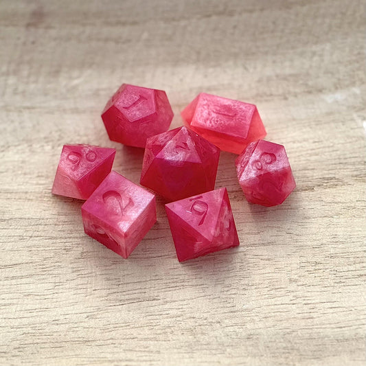 Jester’s Wedding handmade dice/made to order