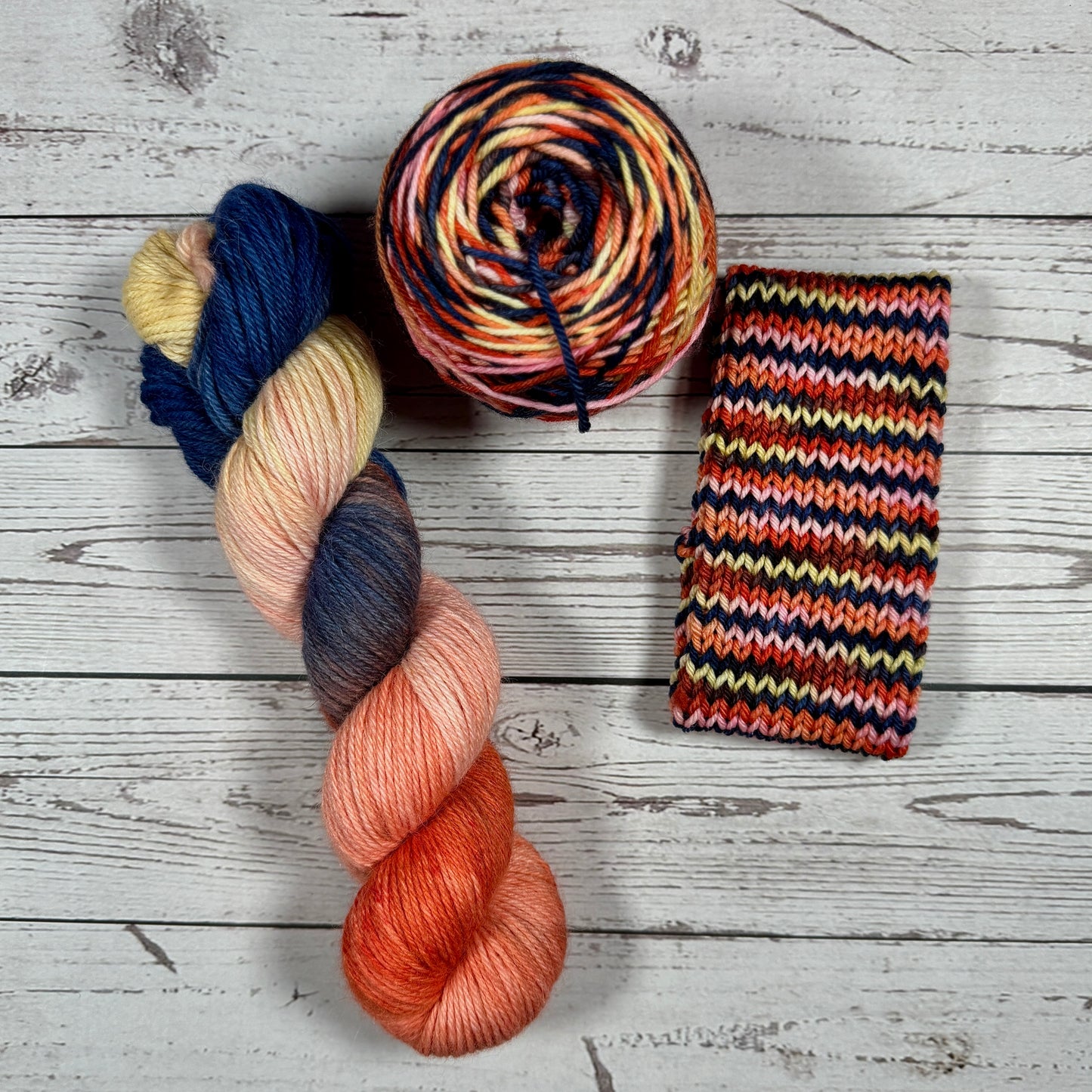 Sunrise Over NIcodranas Fiber/Dyed to order