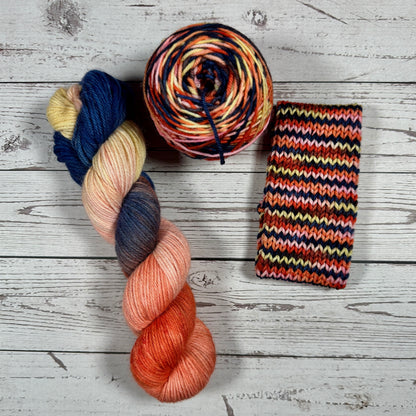 Sunrise Over NIcodranas Fiber/Dyed to order