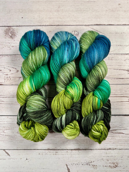 Druid Greens/Dyed to order
