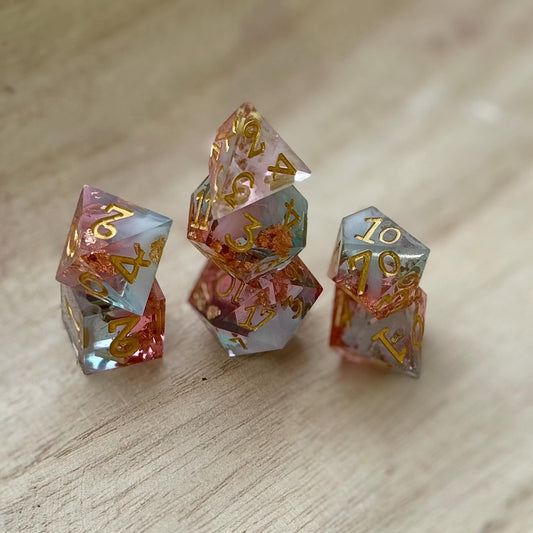 Sun Reflections handmade dice/made to order